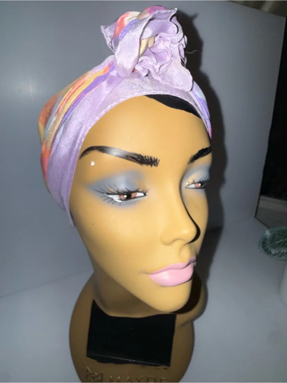 Pastel Geometric Headscarf/ scarf - Women Accessories